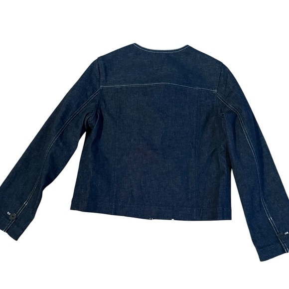 M.M. LAFLEUR The Kane Jacket - Stretch Denim Suiting size 2 - Picture 9 of 10